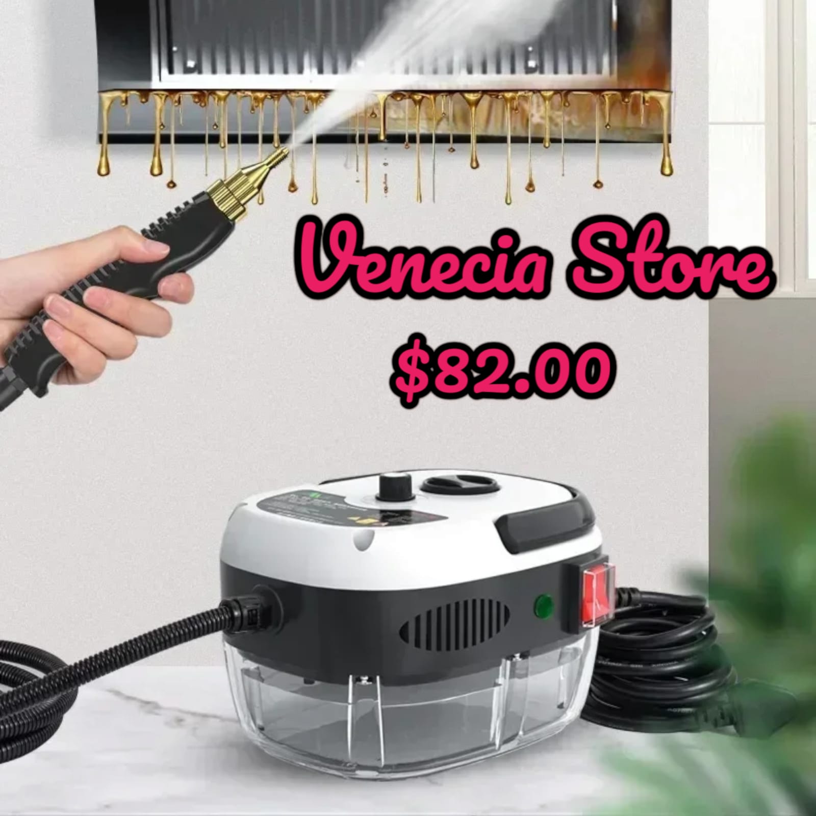 Limpiador a vapor Electrico