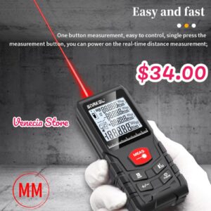 Medidor Laser de Distancias 50 mts