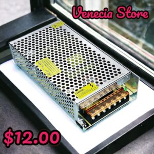 Fuente de 12v 15amp.