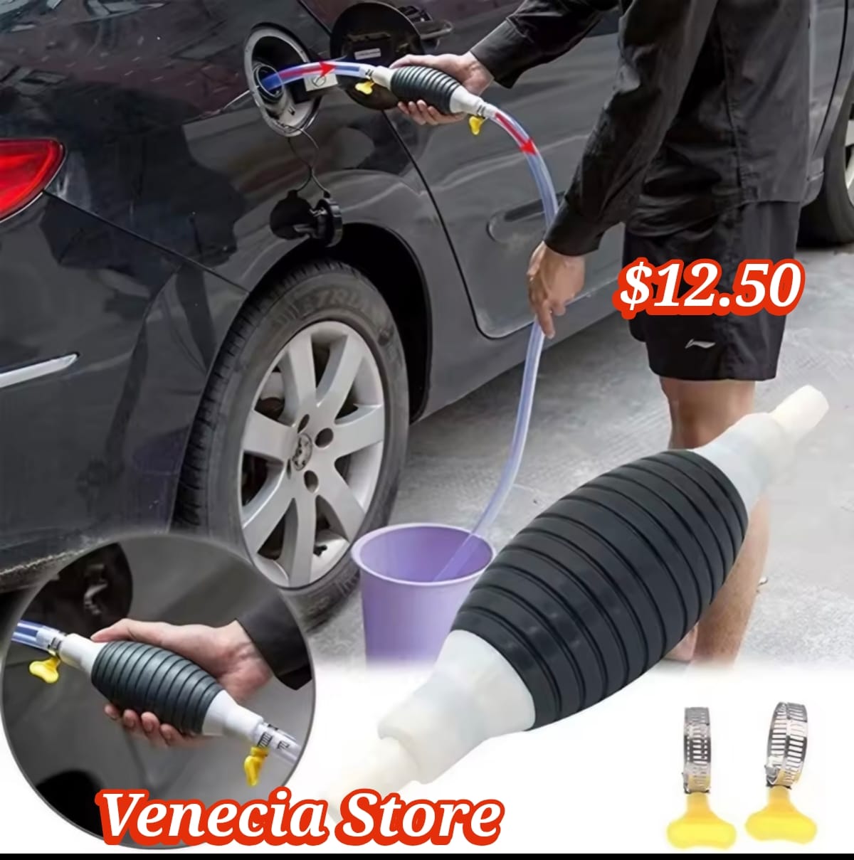 Bomba manual de transferencia de combustible - Imagen 3