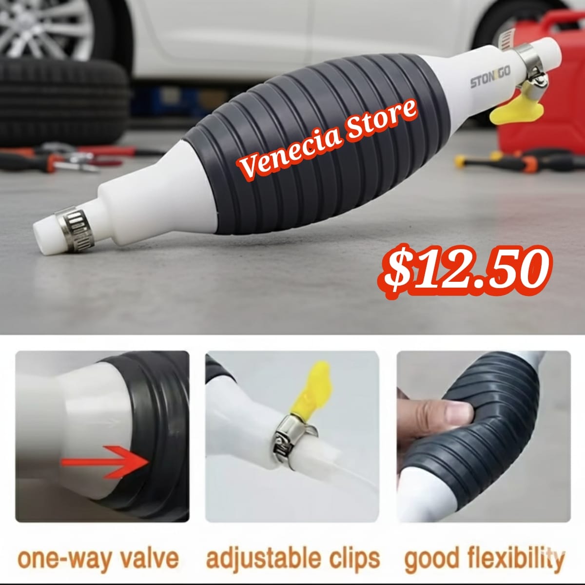 Bomba manual de transferencia de combustible