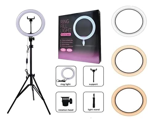 Aro de Luz con Tripode 1.80